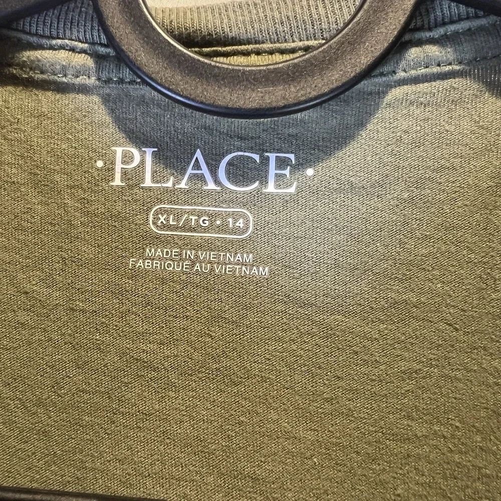 Childrens Place Shirt Boys XLarge‎ 14 XL Graphic Short Sleeve Genius Unleash TCP